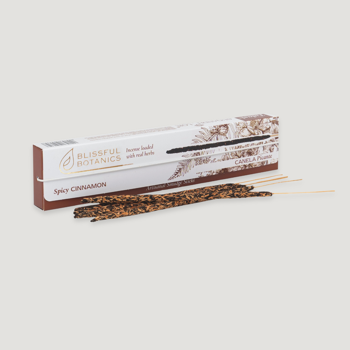 Vonné tyčinky - Blissful Botanics Spicy Cinnamon