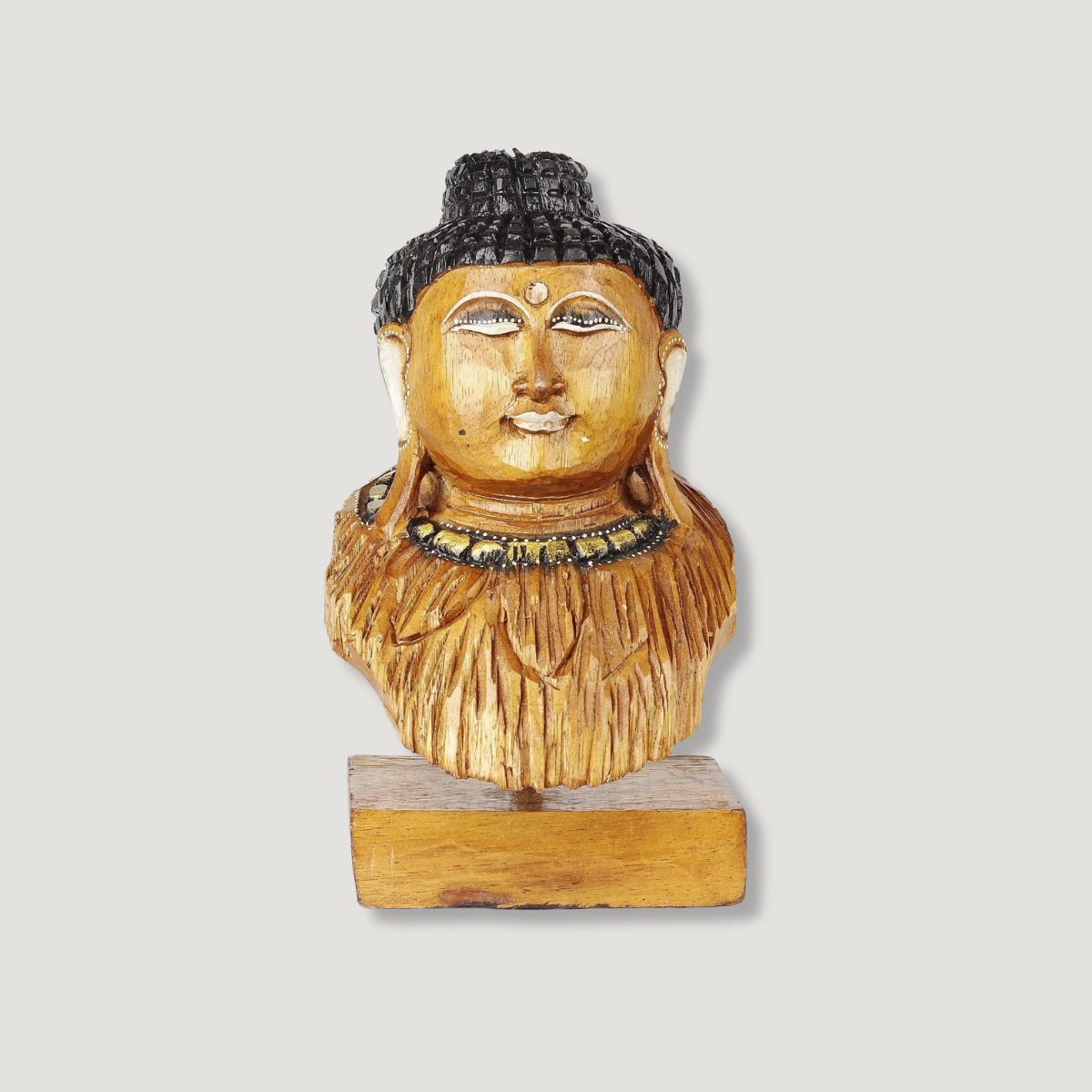 Drevená Dekorácia Budha