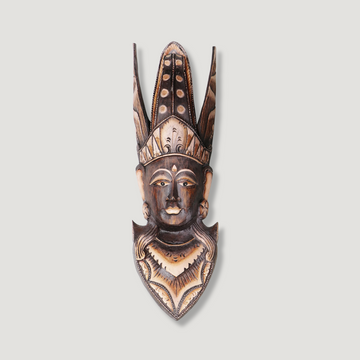 Drevená dekorácia africký kráľ - Amo