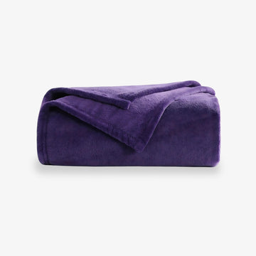 Plyšová deka Värme - Lavender Bloom