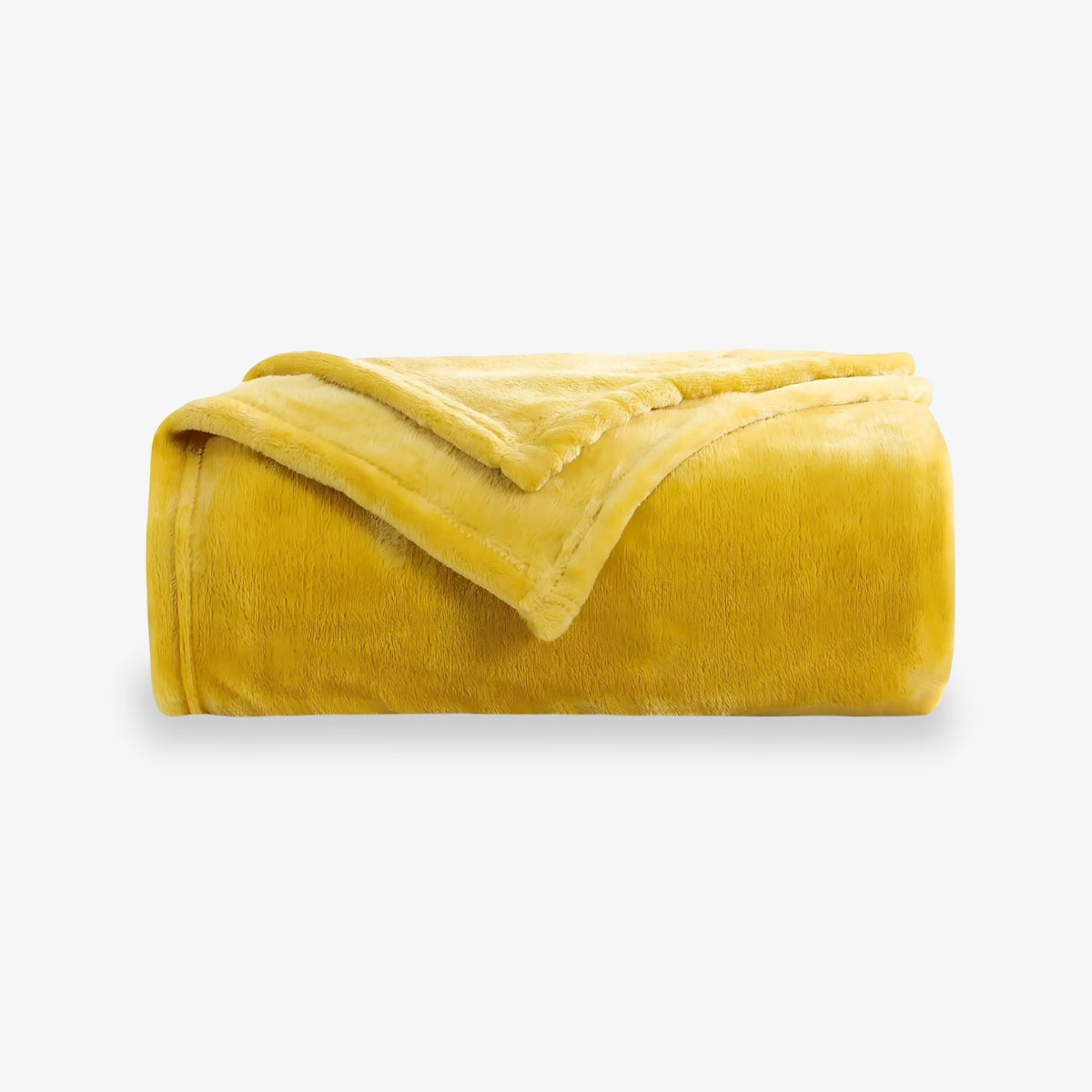Plyšová deka Värme - Honey Gold