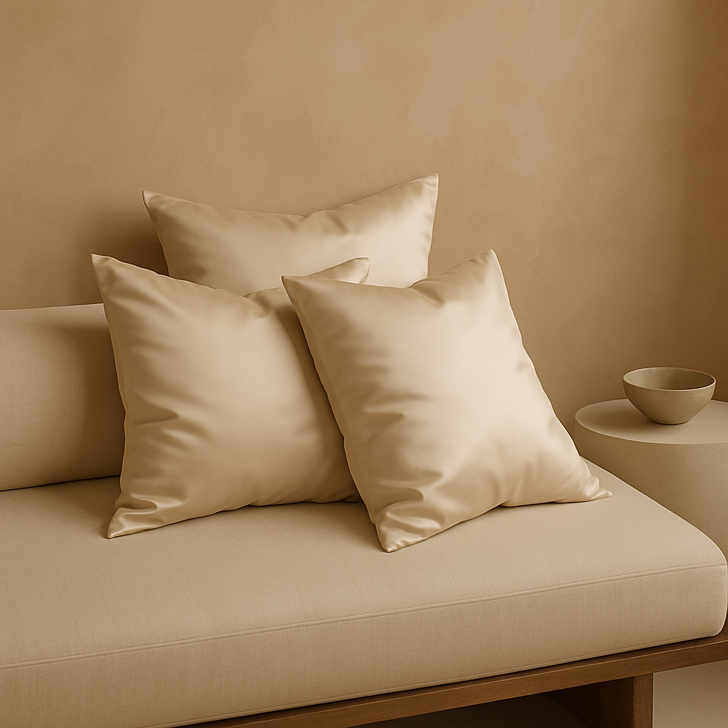 Obliečka na vankúš Silkys – Warm Sand